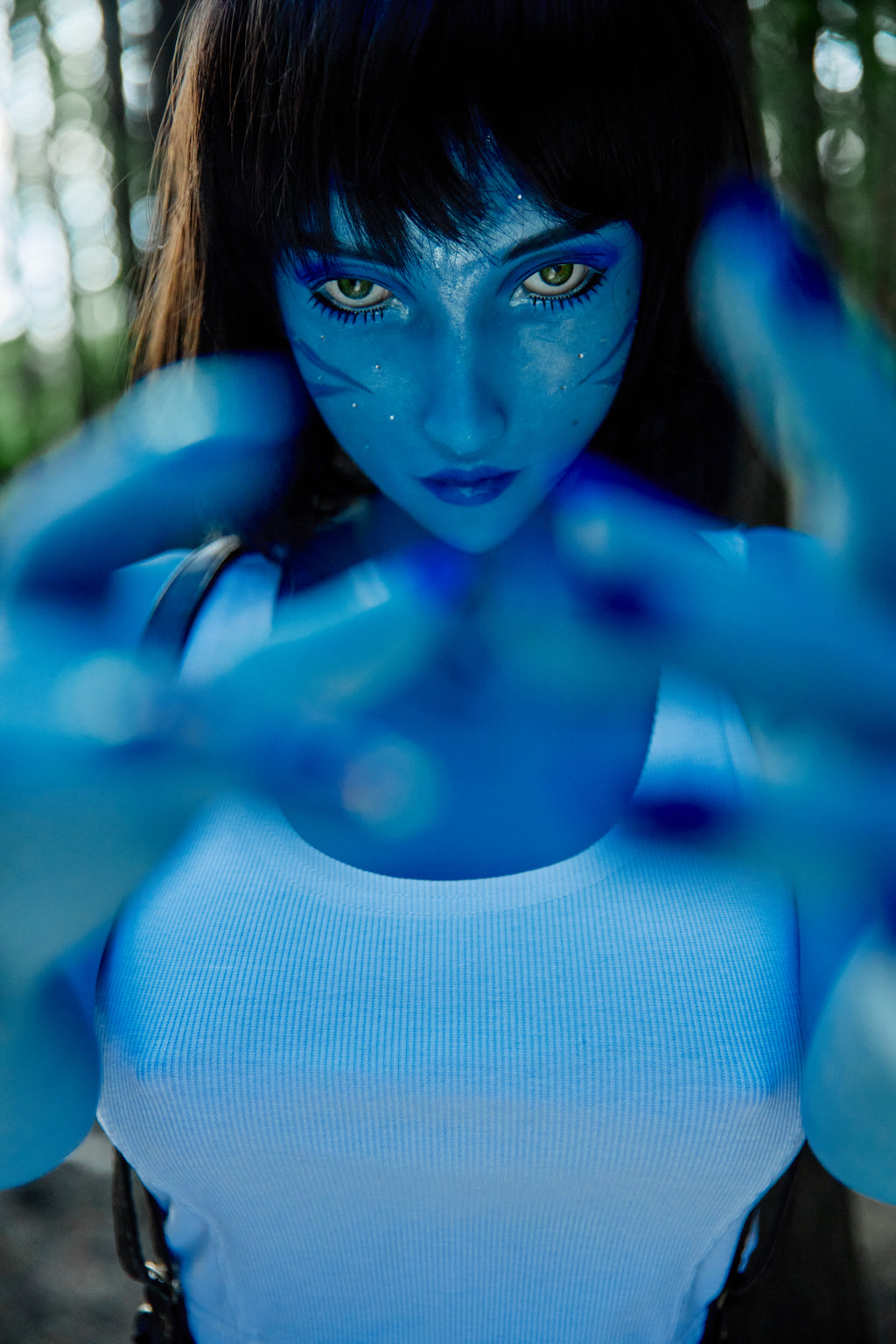 Tifa Sex Doll Special Makeup (Avatar-Blue) | CLM Classic