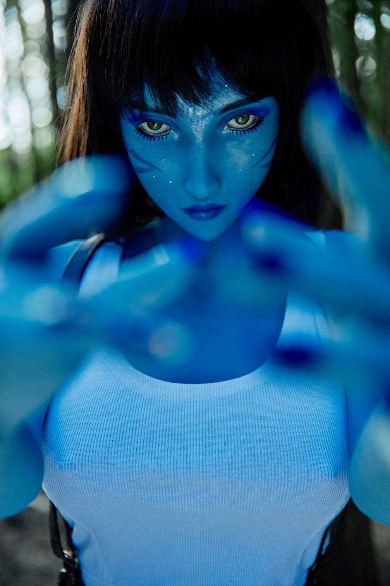 Tifa Sex Doll Special Makeup (Avatar-Blue) | CLM Classic