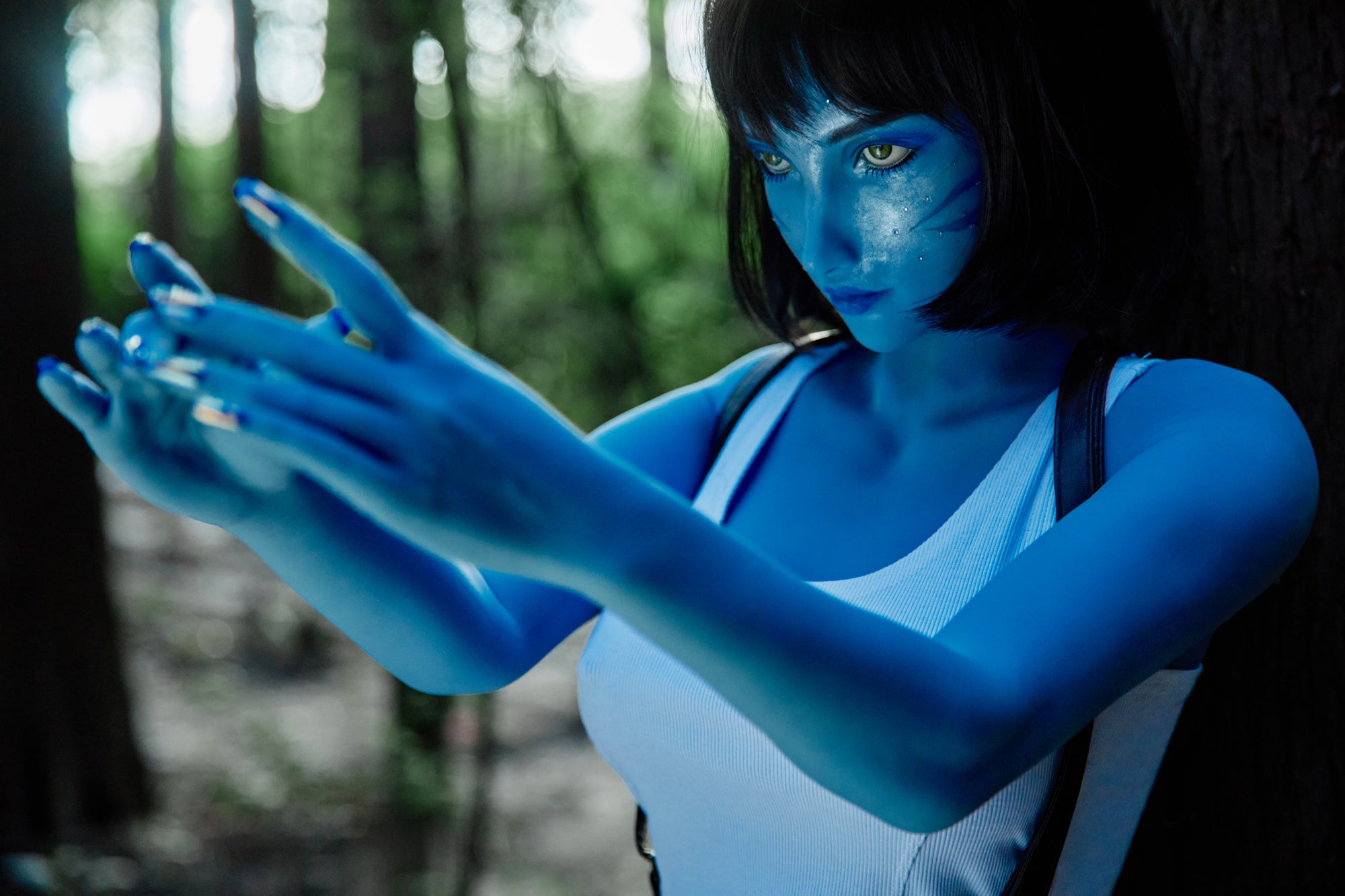 Tifa Sex Doll Special Makeup (Avatar-Blue) | CLM Classic