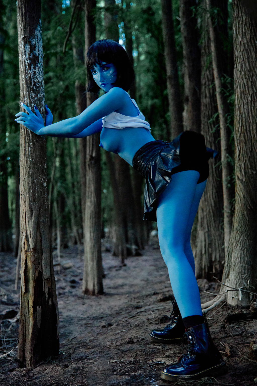 Tifa Sex Doll Special Makeup (Avatar-Blue) | CLM Classic