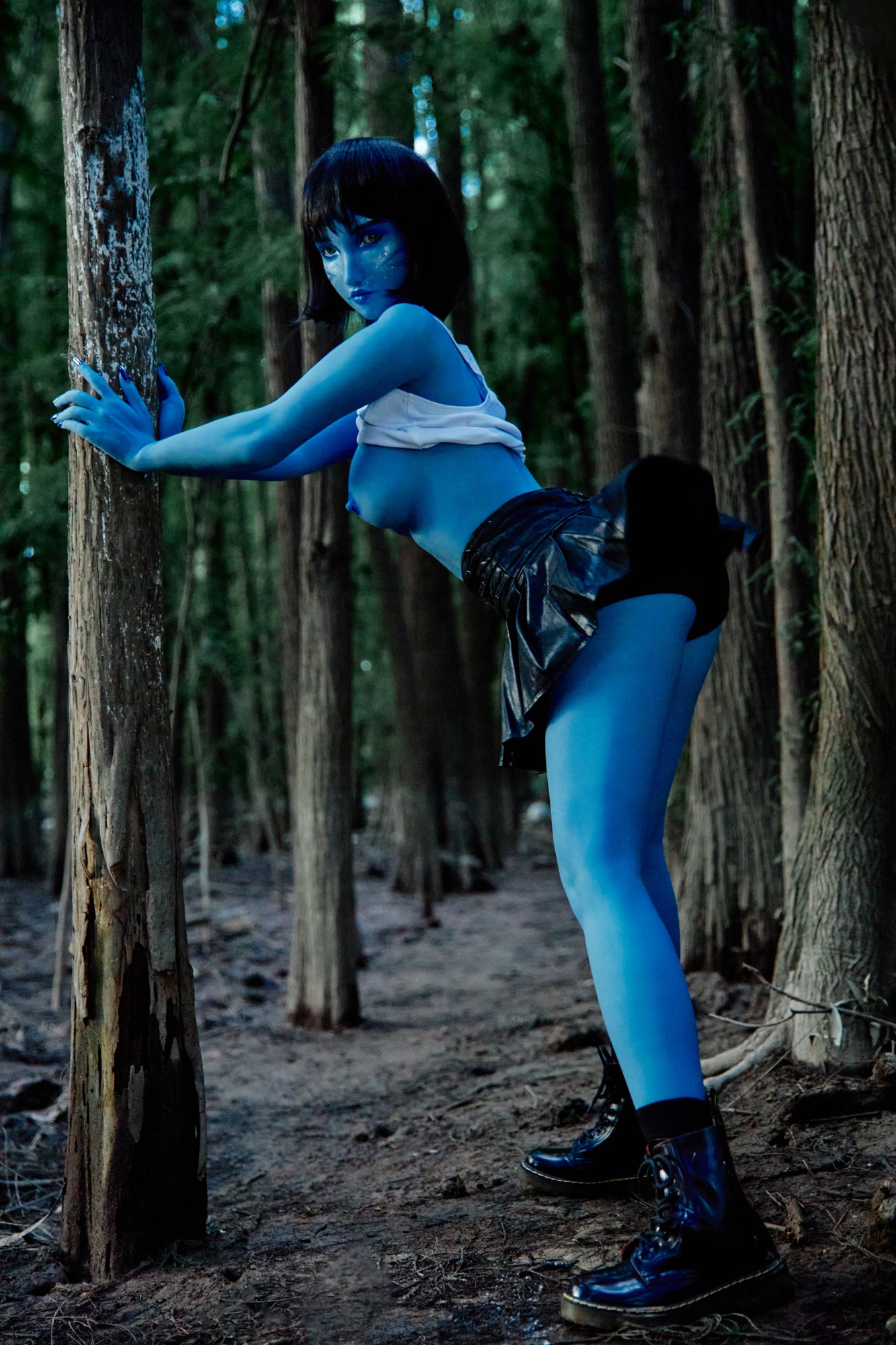 Tifa Sex Doll Special Makeup (Avatar-Blue) | CLM Classic
