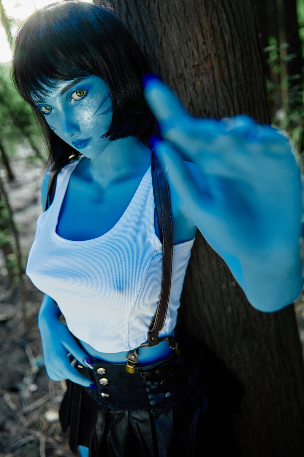 Tifa Sex Doll Special Makeup (Avatar-Blue) | CLM Classic