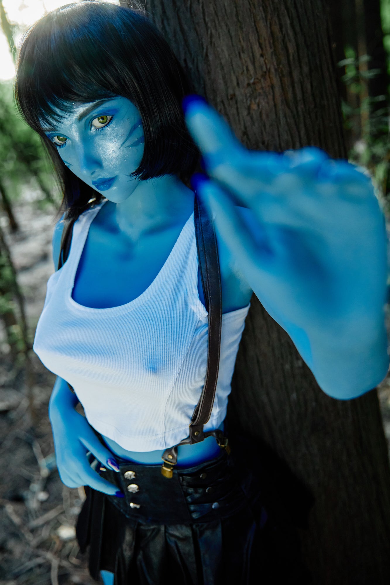 Tifa Sex Doll Special Makeup (Avatar-Blue) | CLM Classic