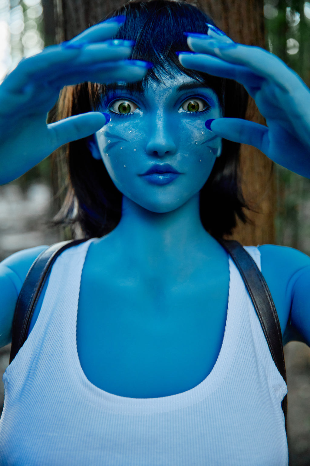 Tifa Sex Doll Special Makeup (Avatar-Blue) | CLM Classic