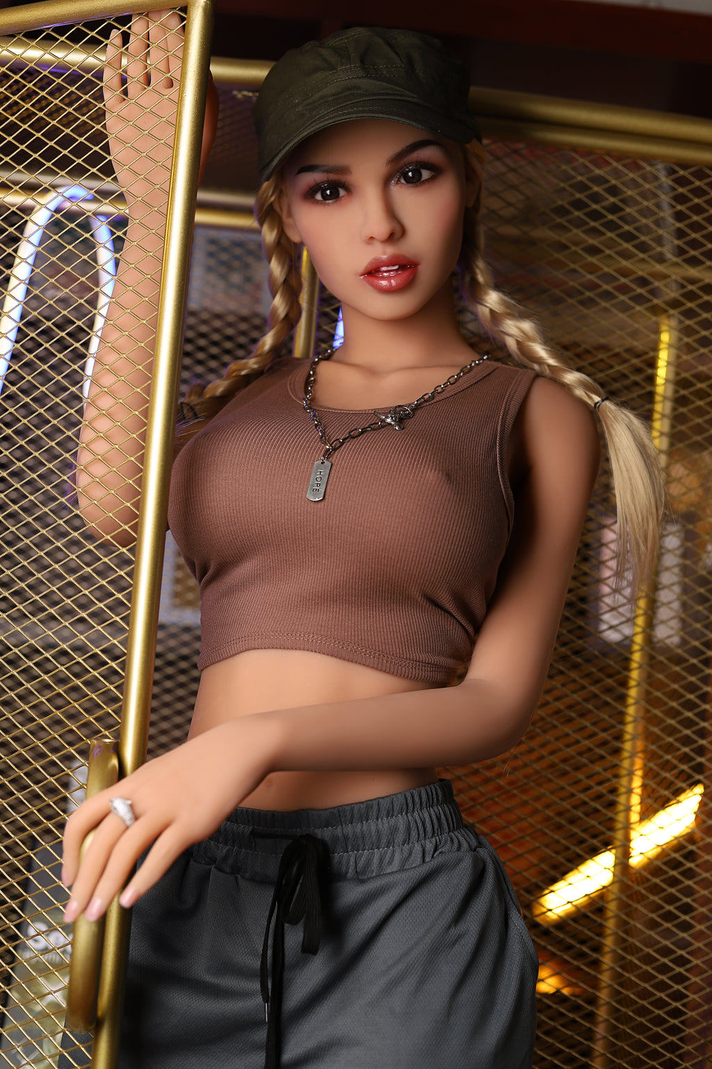 158cm (5ft2) B-Cup Blonde Sex Doll USW-04