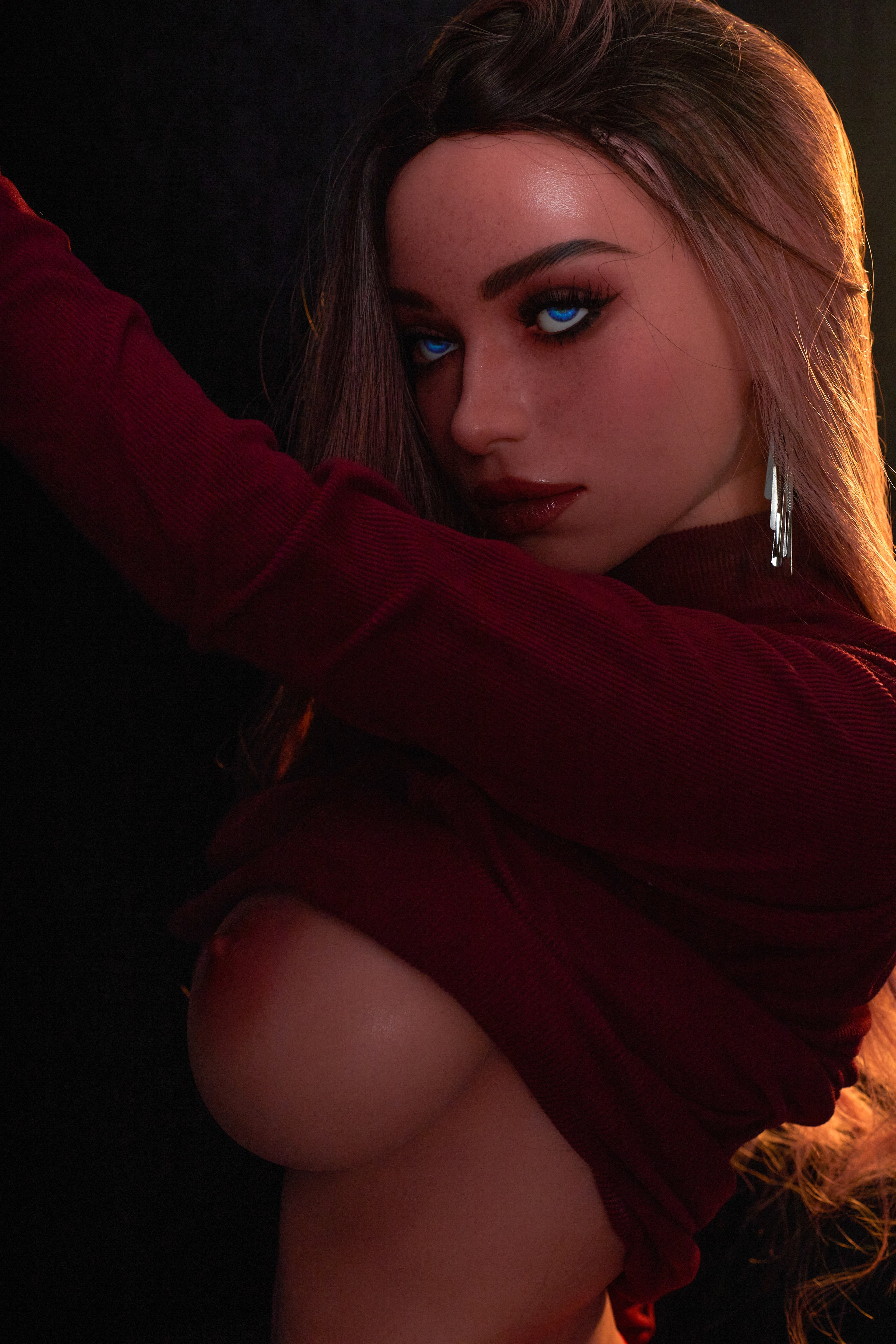Full Silicone Sex Doll SiT163 Harriet Christmas | CLM Ultra